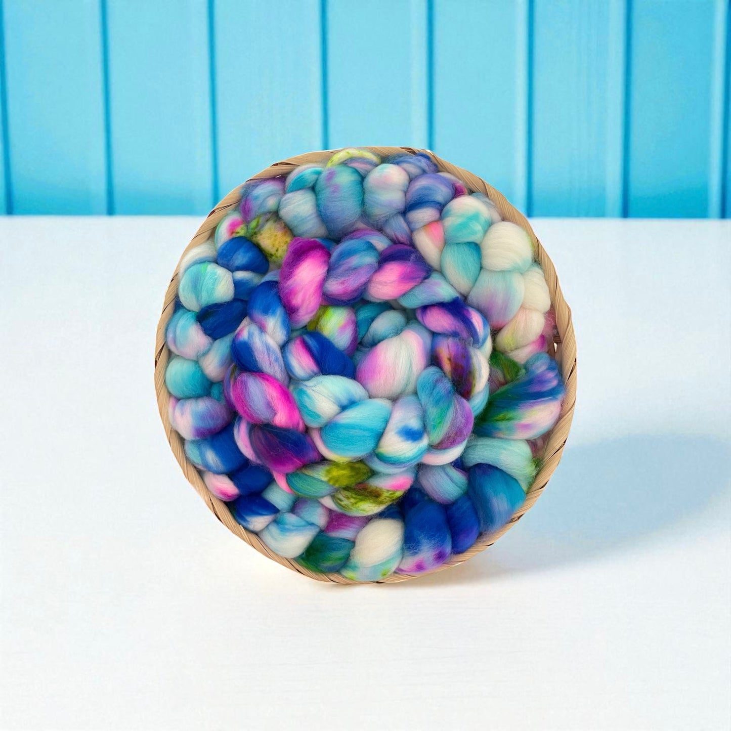 Cool Breeze - 100% Superwash Merino Wool Spinning Fibre/Fiber