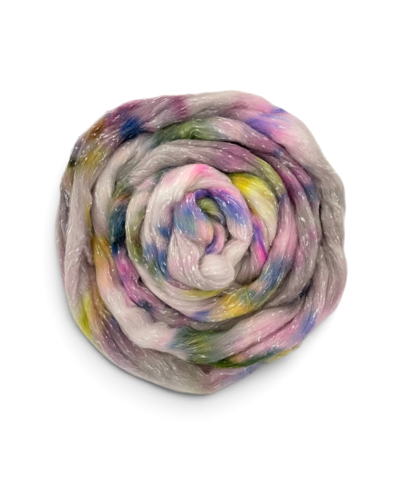 Stardust Fog - 80% American Wool/ 20% Viscose -Top Spinning Fibre/Fiber