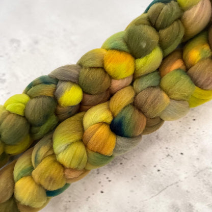 Moss & Marigold - 100% Targhee Wool Top Wool Spinning/Felting Fibre/Fiber