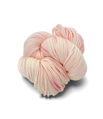 Raspberry Ripple -  Double Knit - Superwash Merino & Mulberry Silk