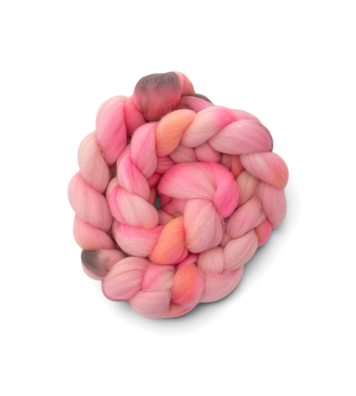 Painted Roses - 100% Cormo Wool Fibre/Fiber
