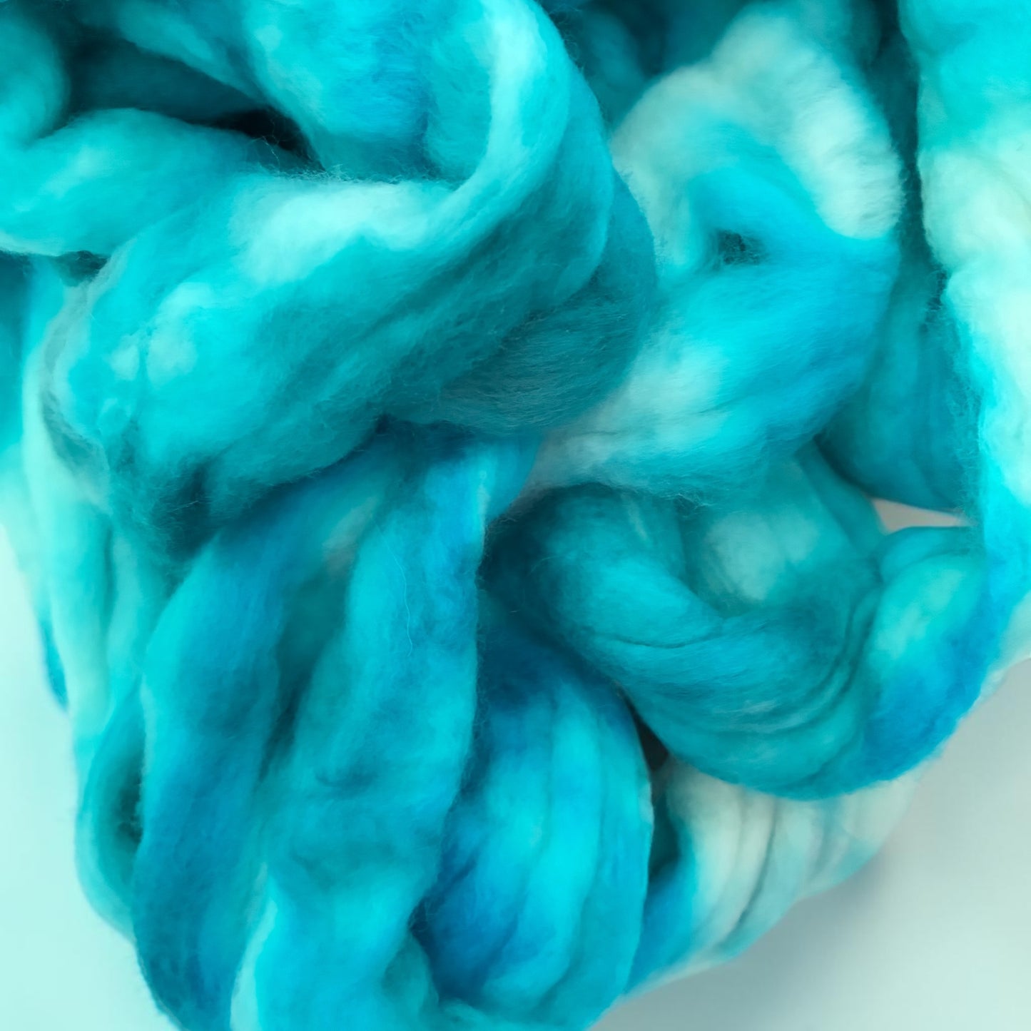Teal Me More - 70% SW Merino Wool 20% Cashmere 10% Nylon Spinning Fibre/Fiber