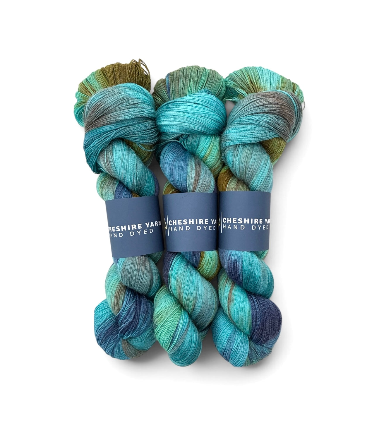 Lagoon Shimmer -  Lace Weight - Alpaca/Merino/Silk
