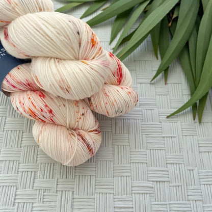 Clementine Spritz - Sock Weight - SW Merino/Alpaca/Nylon