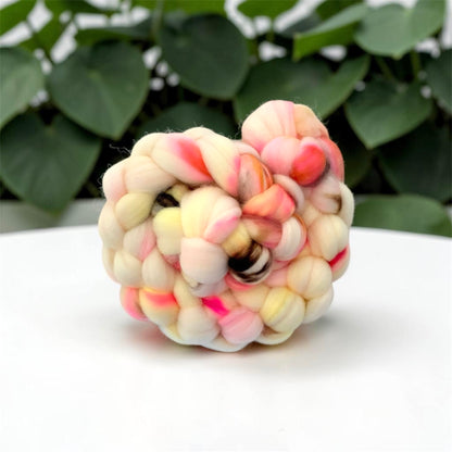 Flamingo Dance - 70% SW Merino Wool 20% Cashmere 10% Nylon Spinning Fibre/Fiber