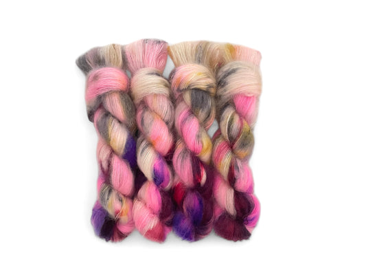 Pink Punch - Mohair Lace Weight