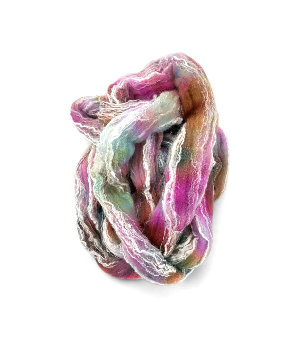 Cosmic Frost - 70% Merino Wool  30% Bamboo - Fibre/Fiber