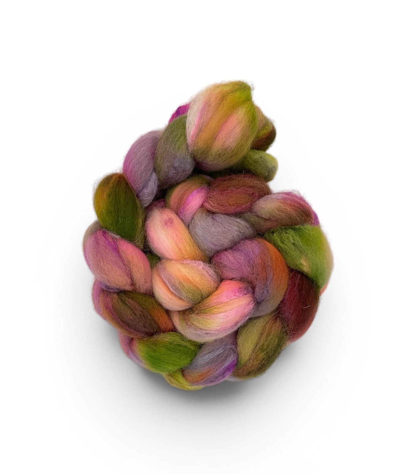 Foxglove & Fern - 70% BFL Wool 30% Tussah Silk- Fibre/Fiber