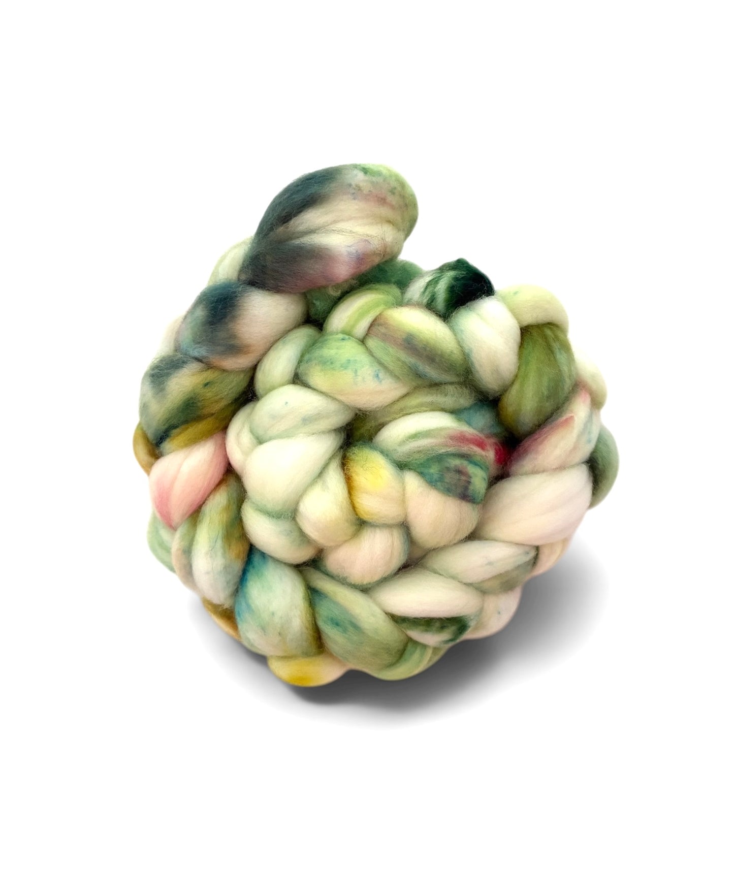 Pistachio Rose - 70% SW Merino Wool 20% Cashmere 10% Nylon Spinning Fibre/Fiber