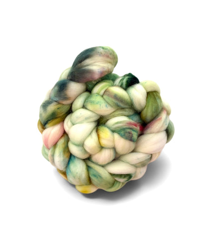 Pistachio Rose - 70% SW Merino Wool 20% Cashmere 10% Nylon Spinning Fibre/Fiber