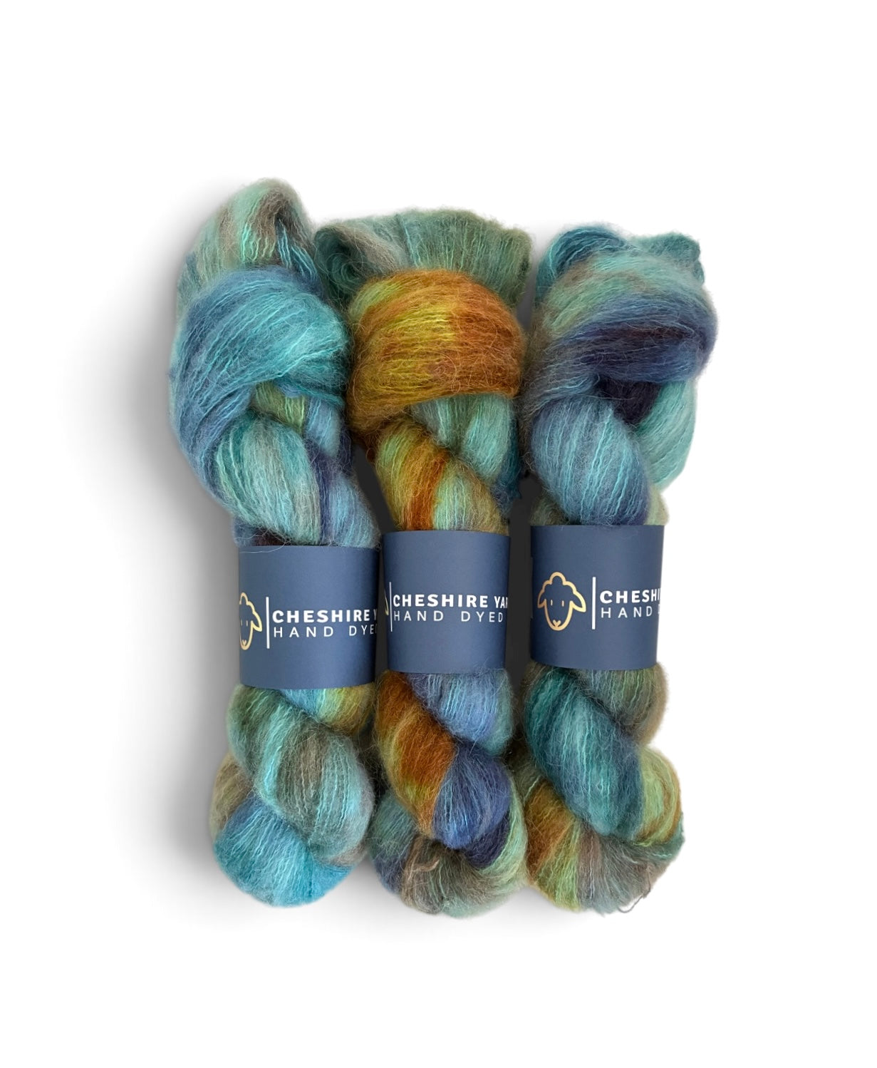 Woodland Haze -  Lace Weight. - Super Baby Alpaca,  Silk, Cashmere