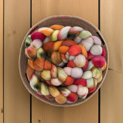 Fireside Cider - 100% Merino Spinning Fibre/Fiber - 130g