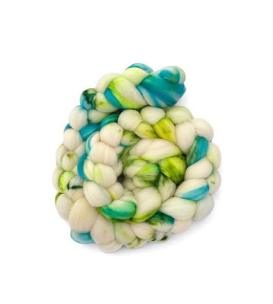 Mint Mojito - 100% SW Merino Spinning Fibre/Fiber 140g/4.93oz
