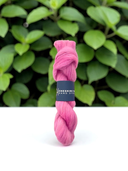 Disco Pink - Lace Weight - Mohair & Silk