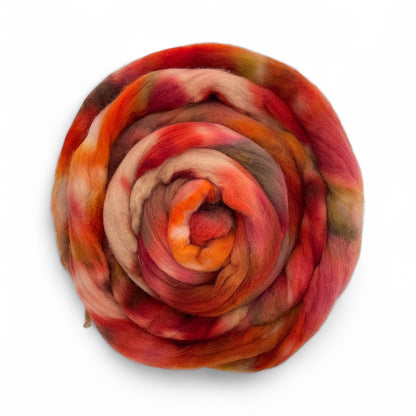 Dragon's Breath - 100% Cormo Wool Fibre/Fiber - 100g