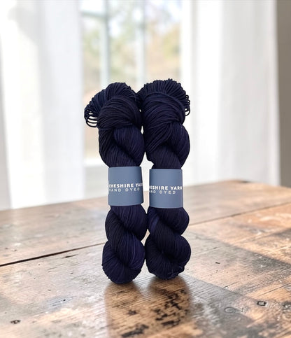 Midnight-  Double Knit Weight - SW Merino Wool