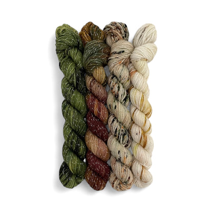 Matcha & Cardamom -  Mini Skein Set - Sock Weight