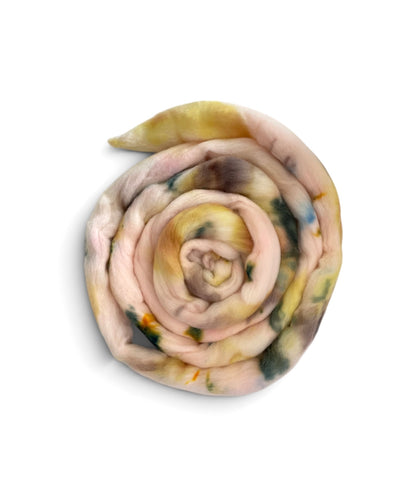 Bread & Butterfly - 100% Corriedale Wool Top Spinning Fibre/Fiber