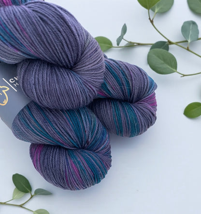 Northern Lights -  Fingering/Sock Weight - SW Merino & Nylon