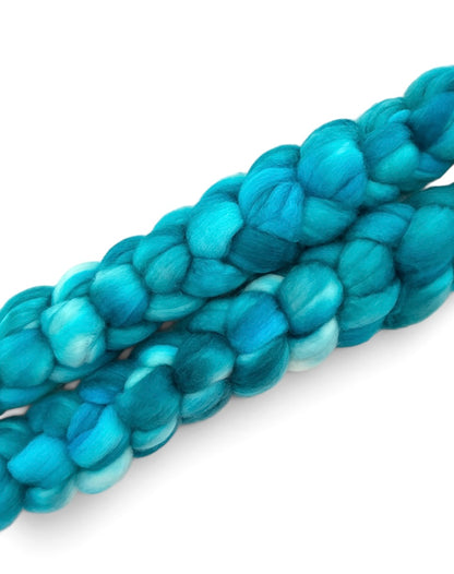 Teal Me More - 70% SW Merino Wool 20% Cashmere 10% Nylon Spinning Fibre/Fiber