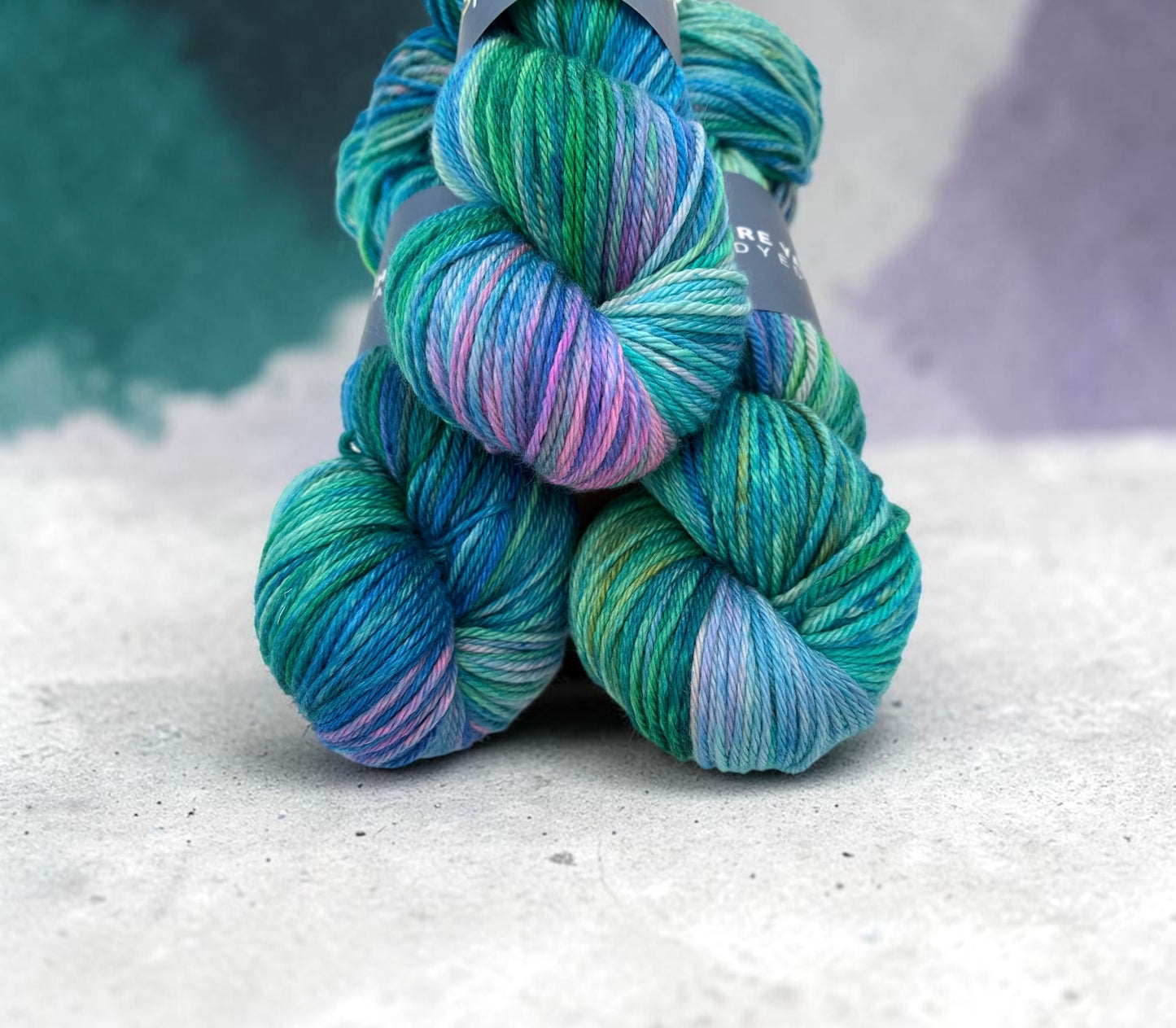 Mermaid Lagoon -  Double Knit Weight - SW Merino & Nylon