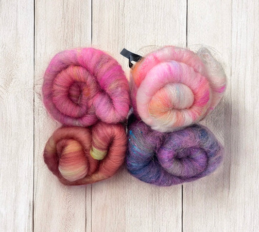 Mystery Mini Batts - Spinning Fibre/Fiber