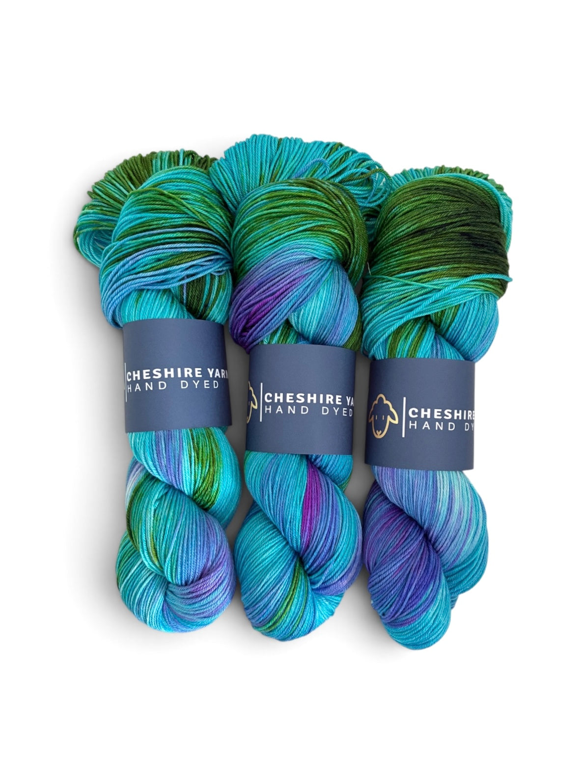Neptune’s Grotto -  Fingering Weight - SW Merino Wool & Mulberry Silk