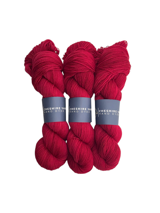Red Red - BFL Fingering/Sock Weight