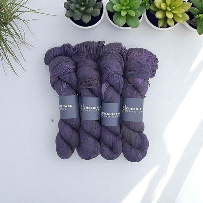 Ocean Floor -  Fingering Weight. - Baby Alpaca,  Silk, Cashmere