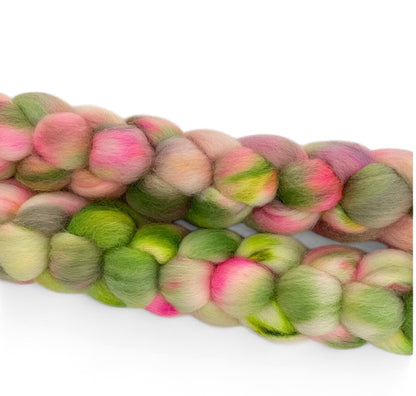 Birthday Bouquet -100% Corriedale Wool Top Spinning Fibre/Fiber