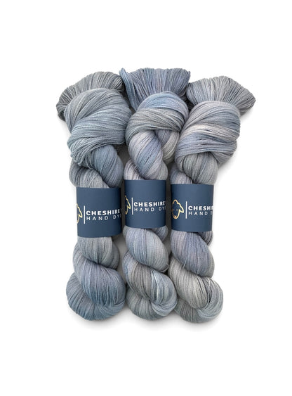Silver Lining -  Lace Weight - Alpaca/Merino/Silk