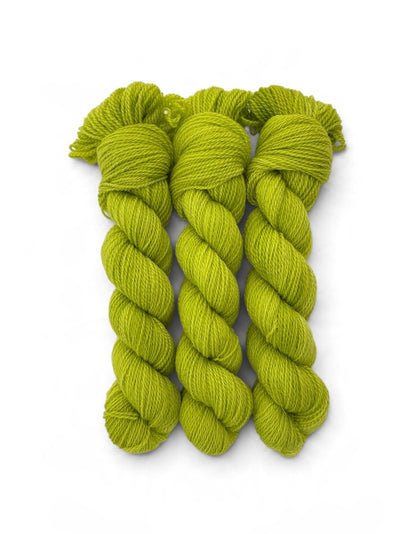 Burst Of Lime  - Fingering Weight. - Merino &  Bluefaced Leicester