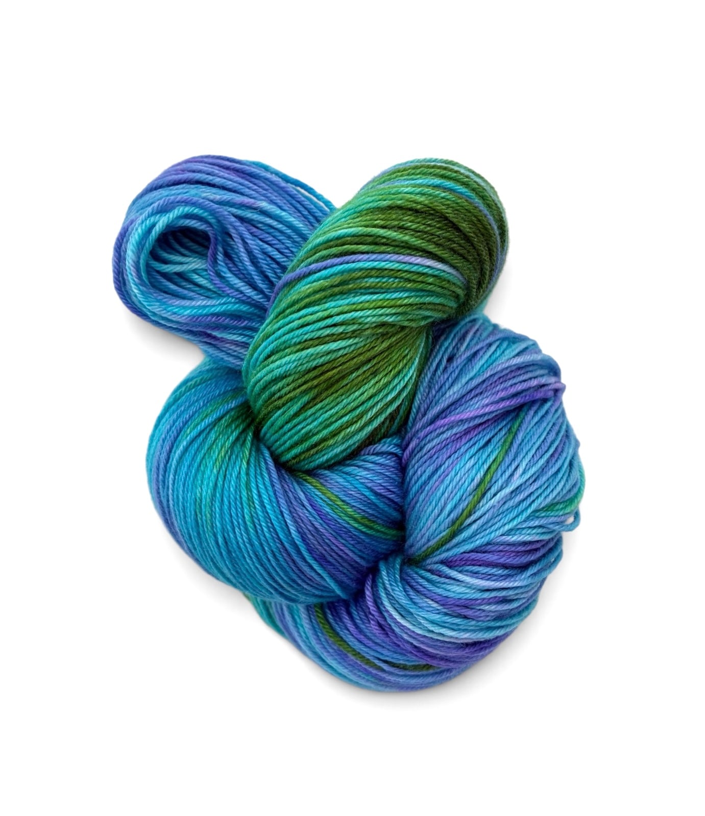 Neptune’s Grotto -  Fingering Weight - SW Merino Wool & Mulberry Silk