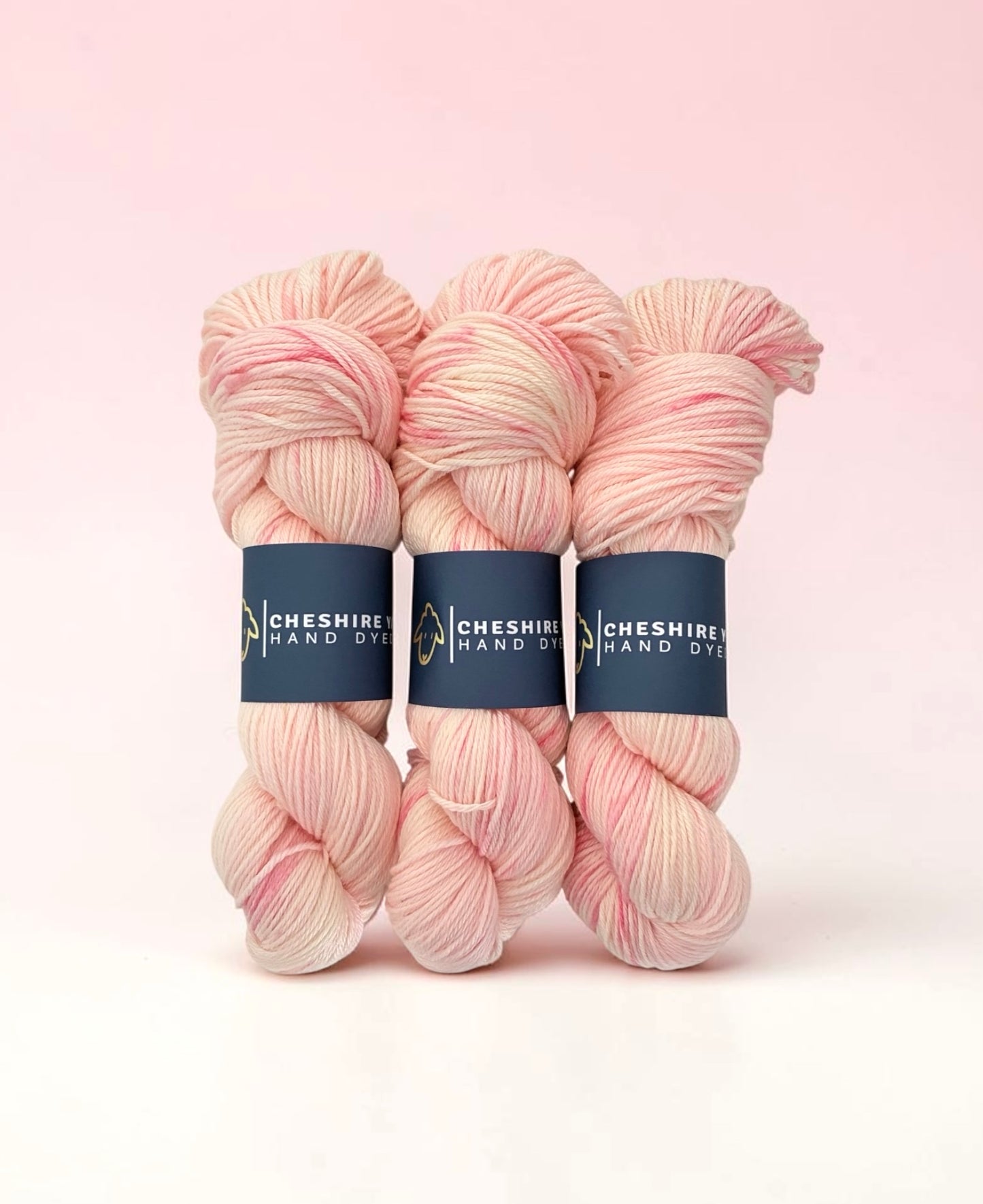 Raspberry Ripple -  Double Knit - Superwash Merino & Mulberry Silk