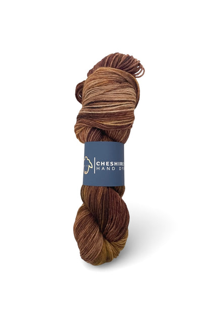 Brown Bear -  Double Knit Yarn   - 100% Superwash BFL Wool