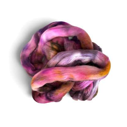 Wild Thistle - 70% BFL Wool 30% Tussah Silk - Fibre/Fiber