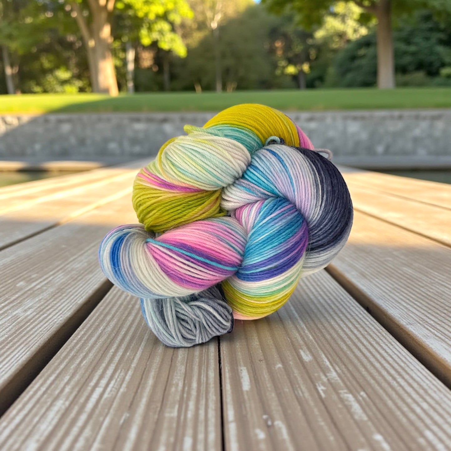 Electric Garden -  Sock Weight - SW Merino/Alpaca/Nylon