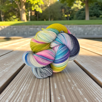 Electric Garden -  Sock Weight - SW Merino/Alpaca/Nylon