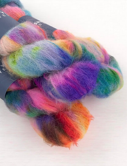 Fairy Floss  - Lace Weight -  Suri Alpaca & Silk