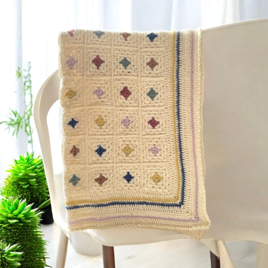 New 100% Alpaca Baby Blanket - Handmade Baby Gift