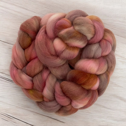 Pink Alabaster - 100% Corriedale Wool Spinning Fibre/Fiber