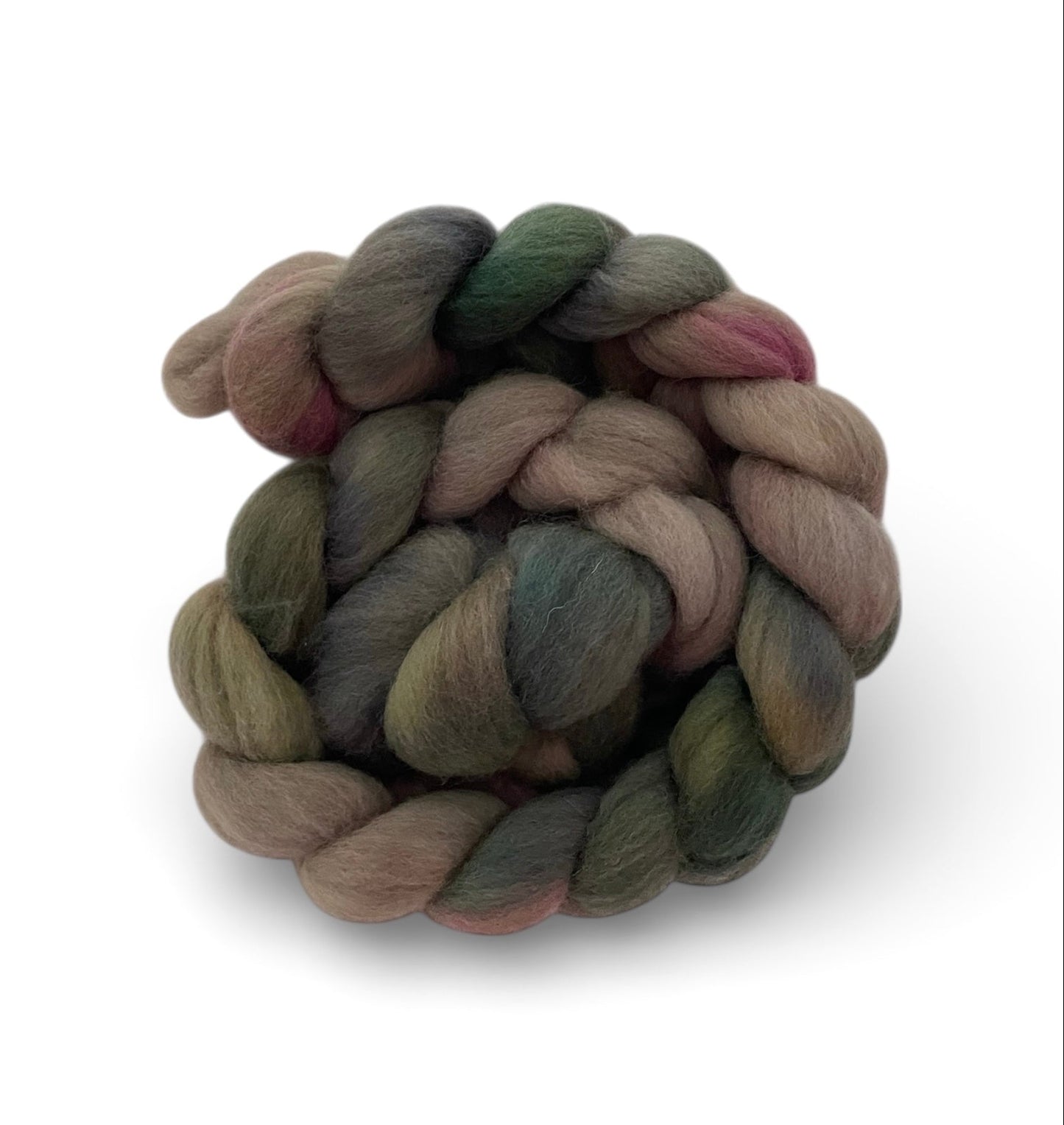 Dusty Library -100% Corriedale Wool Top Spinning Fibre/Fiber