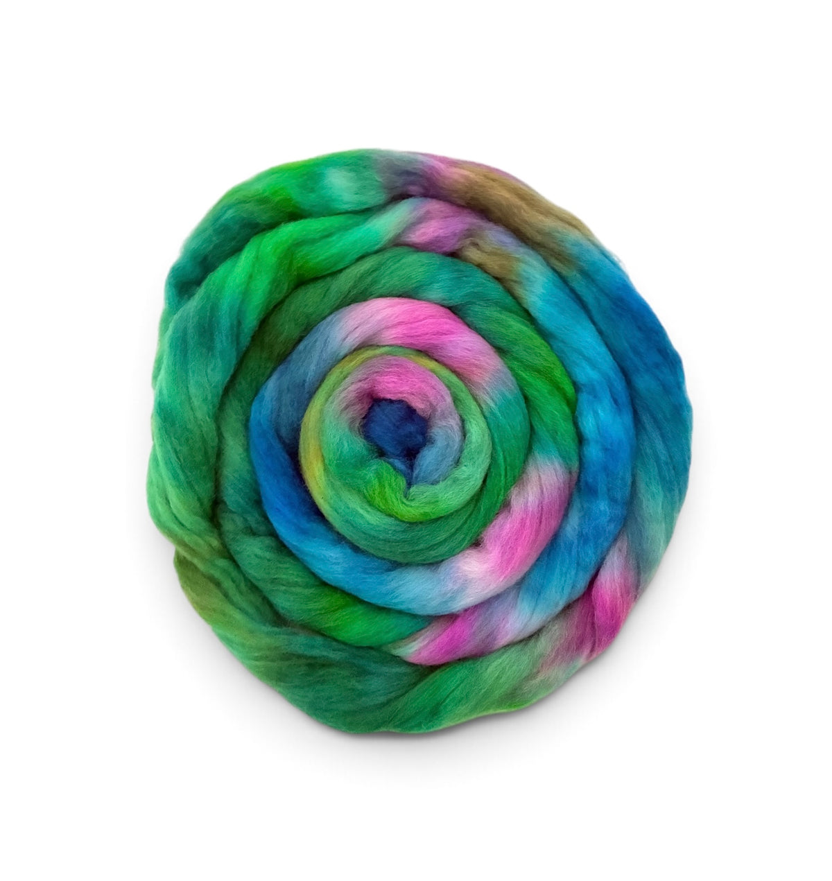Secret Garden - 100% Corriedale Wool Top Spinning/Felting Fibre/Fiber