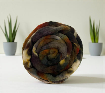 Moorland Fog - 100% Bluefaced Leicester Wool Fibre/Fiber - 90g