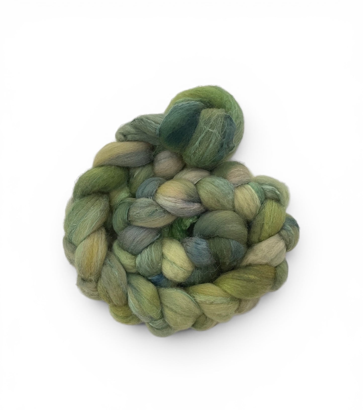 Tulgey Wood - 70% BFL Wool 30% Tussah Silk- Fibre/Fiber (Copy)