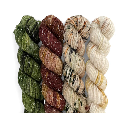 Matcha & Cardamom -  Mini Skein Set - Sock Weight