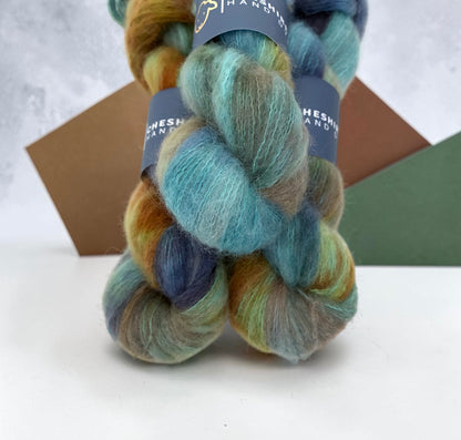 Woodland Haze -  Lace Weight. - Super Baby Alpaca,  Silk, Cashmere