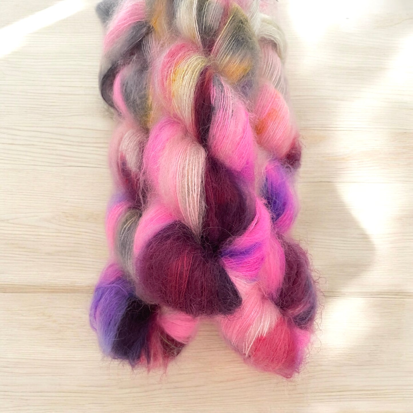 Pink Punch - Mohair Lace Weight