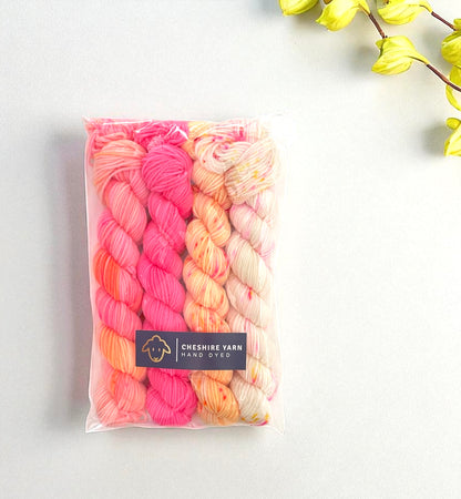 Sunshine Mini Skein Set - Fingering/Sock Weight