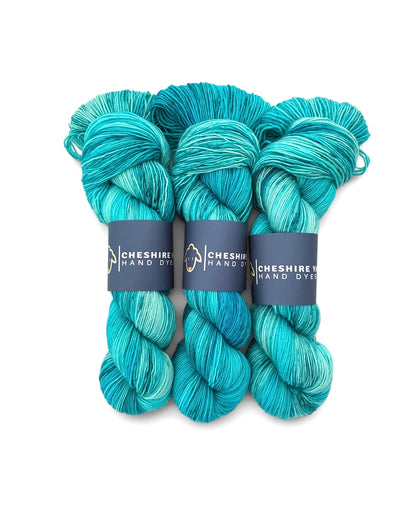 Sea Glass -  Fingering Weight. - Single Ply 100% SW Merino